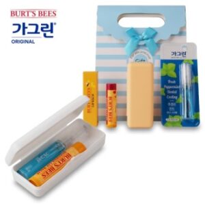 휴대용 가그린 마우스 스프레이 버츠비 립밤 세트 휴대용 가그린 마우스 스프레이 버츠비 립밤 세트