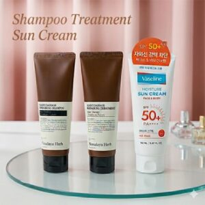 애경 바세린 선크림 150ml + Nard 프리미엄 튜브형 샴푸 + 트리트먼트 애경 바세린 선크림 150ml + Nard 프리미엄 튜브형 샴푸 + 트리트먼트