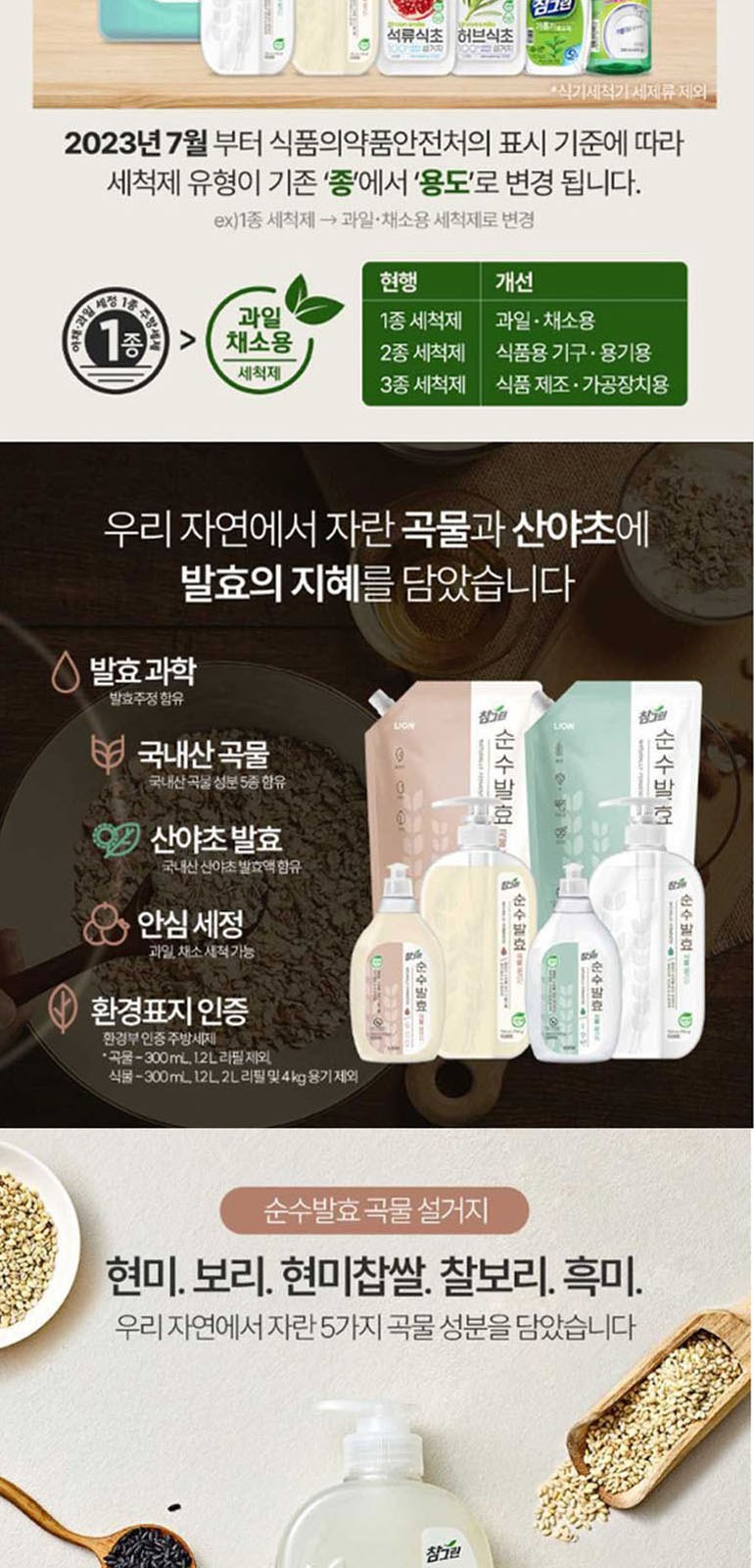 행복 기획세트-6호(핸드워시+주방세제+수세미) 상세 이미지