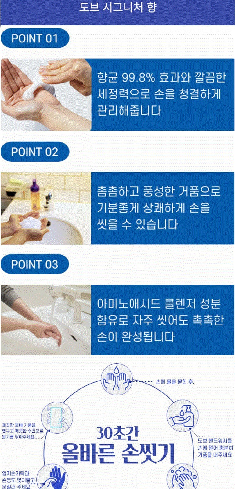 행복 기획세트-7호(핸드워시+주방세제+수세미) 상세 이미지