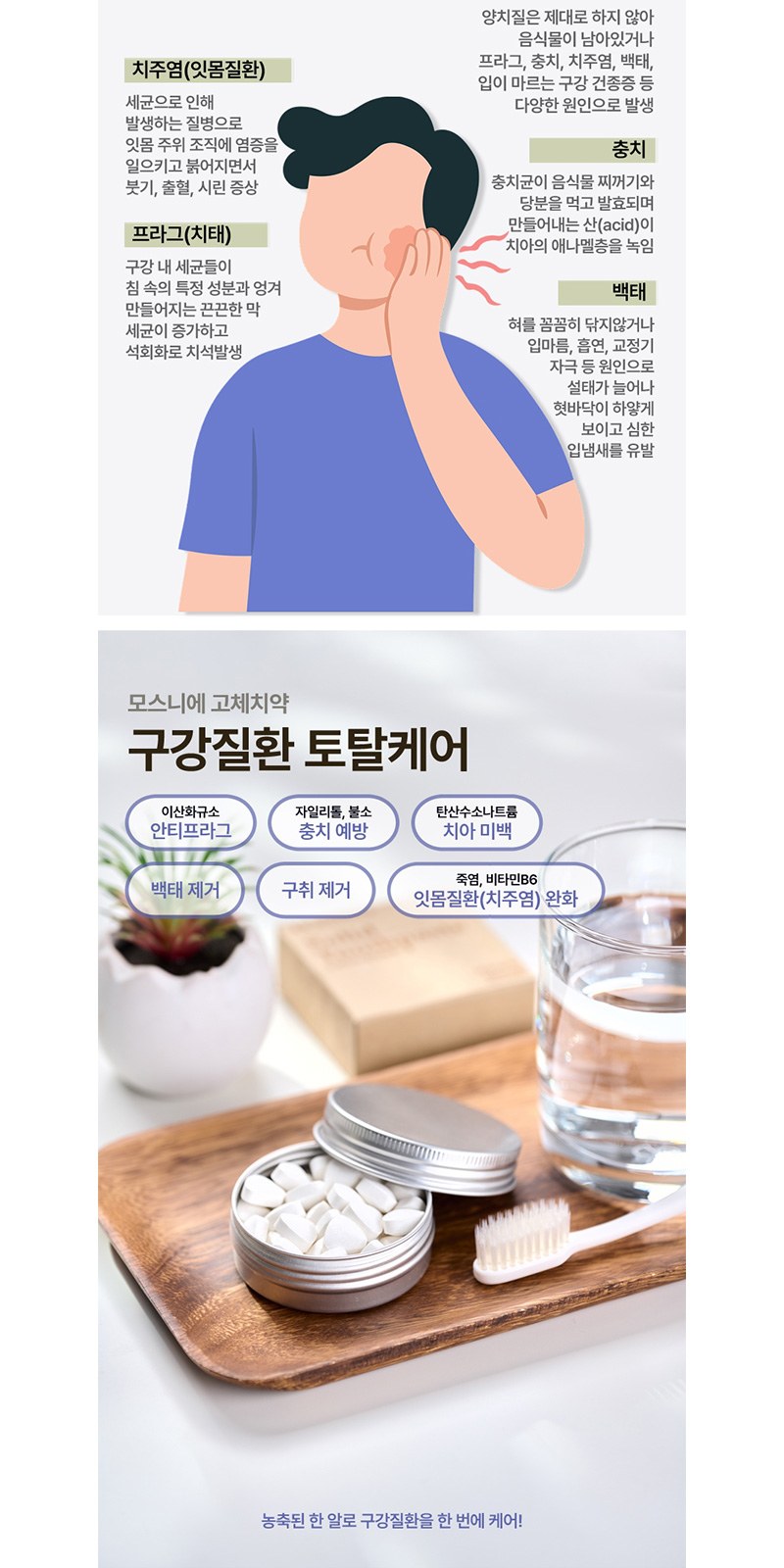 모스니에 고체치약20정+굿즈패키지 상세 이미지