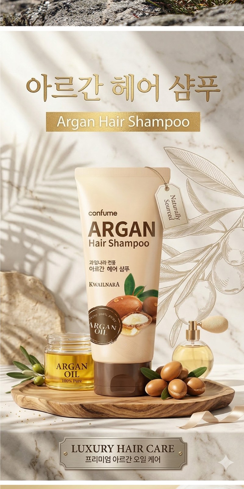 Nard 나드 클렌징폼 180ml + 과일나라 샴푸 + 컨디셔너 상세 이미지