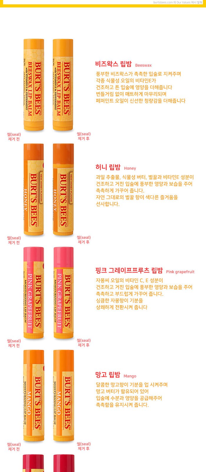 휴대 여행용 버츠비 립밤 덴티스테 가글 스프레이 세트 상세 이미지
