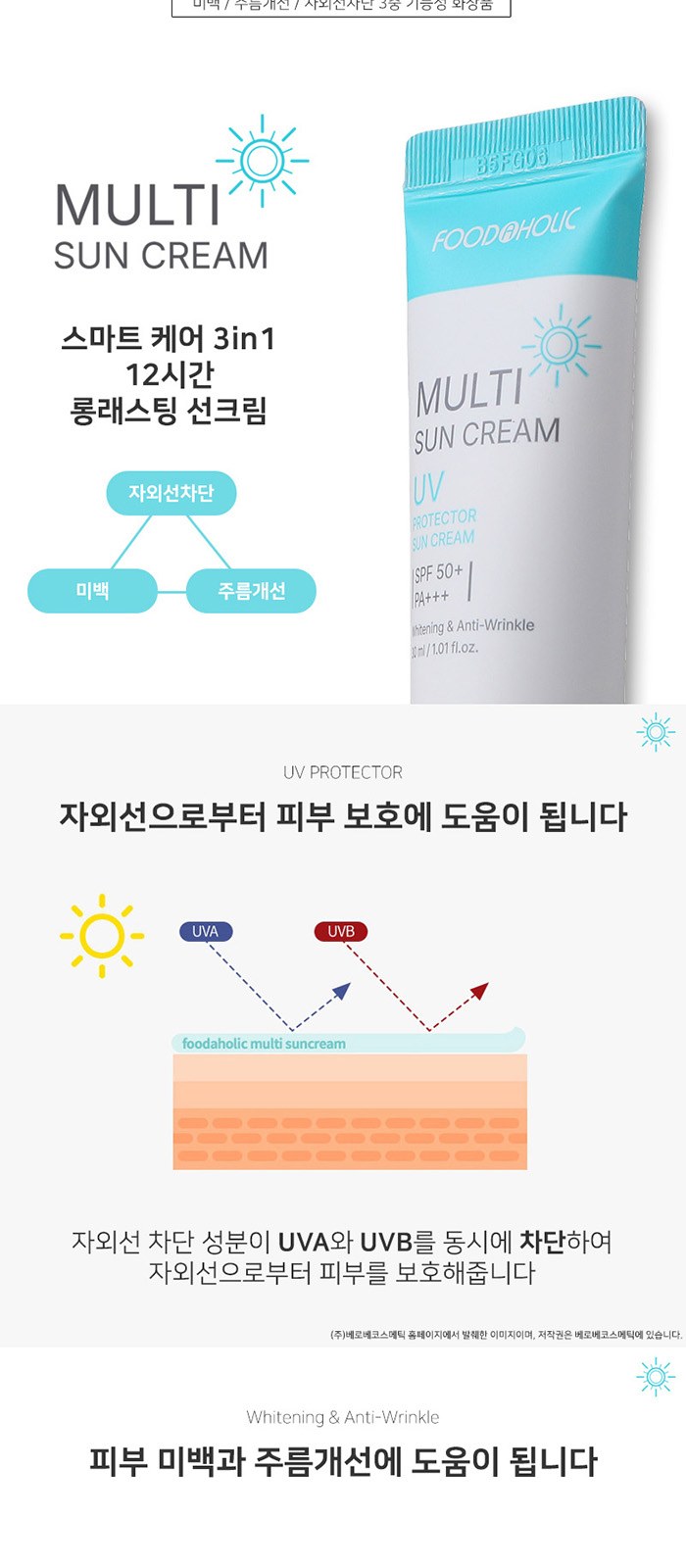 덴티스테 가글 스프레이 에버센스 선크림 세트 상세 이미지
