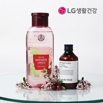 LG생활건강 마카다미아 바디워시 + 나드 바디로션 + 에코파우치 LG생활건강 마카다미아 바디워시 + 나드 바디로션 + 에코파우치