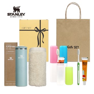 스탠리 트랜짓 플립탑머그473ml 텀블러세트5호 송월타올 뉴따봉326칫솔치약세트 쇼핑백포함 스탠리 트랜짓 플립탑머그473ml 텀블러세트5호 송월타올 뉴따봉326칫솔치약세트 쇼핑백포함