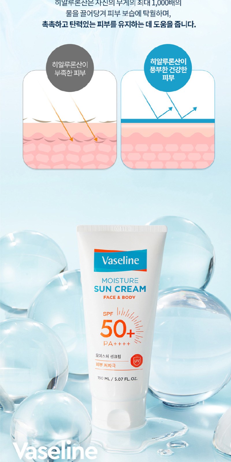 애경 바세린 선크림 150ml+부케가르니 샴푸+바디워시+쿨맥스민트 치약+AR초극세모칫솔 상세 이미지