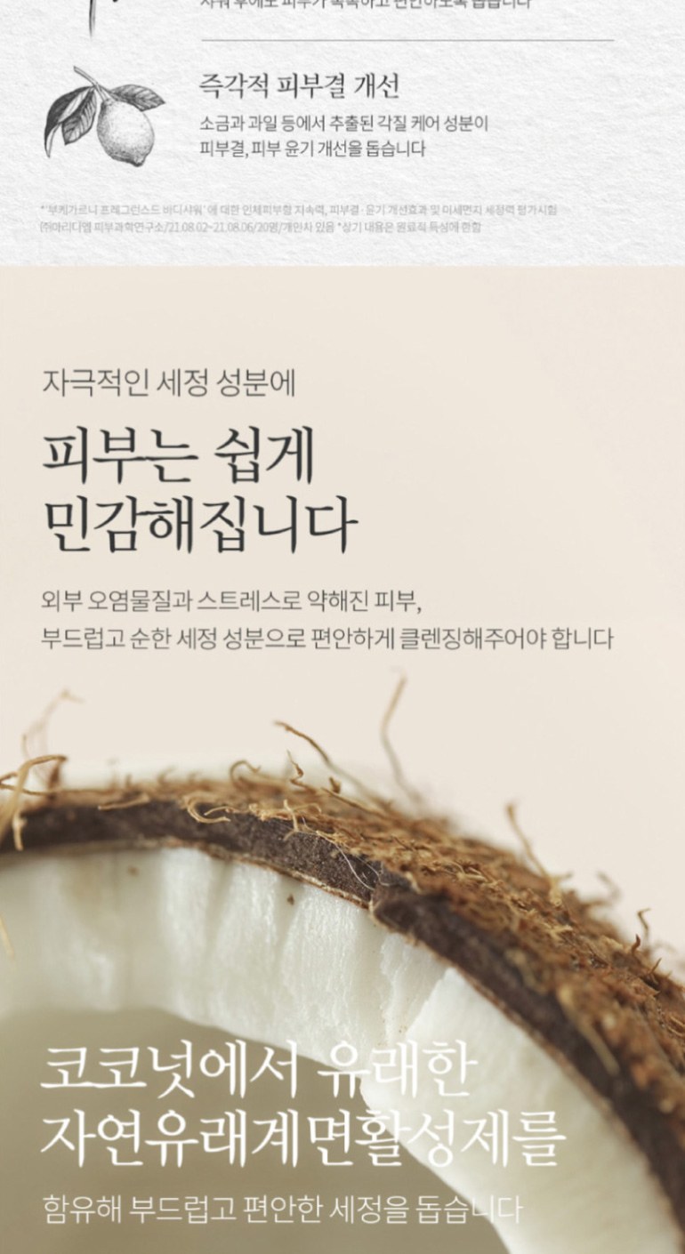 부케가르니 여행용세트 바디워시 +바디미스트+ 에코주머니 상세 이미지